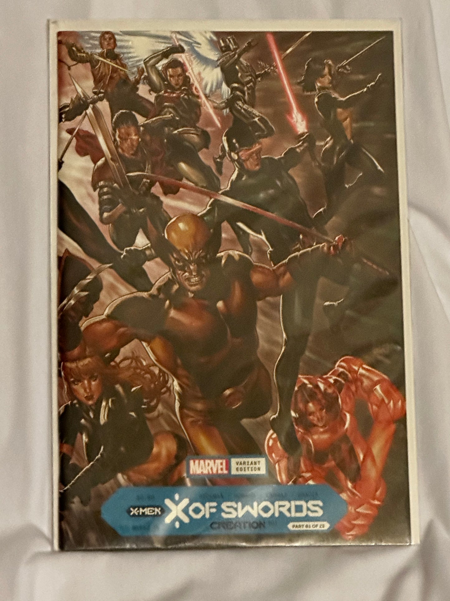 X of Swords: Creation #1 Mark Brooks Wraparound Variant X-Men (2020)